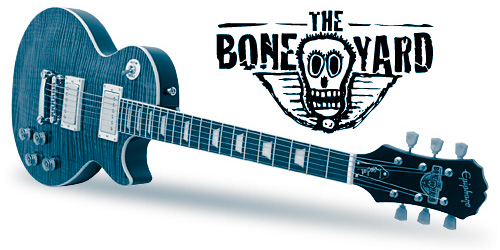 Epiphone Joe Perry „Boneyard” Les Paul